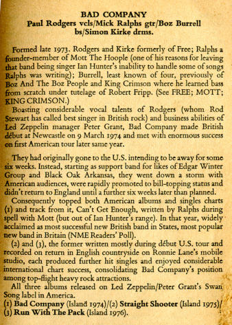 NME History of Rock 1976
