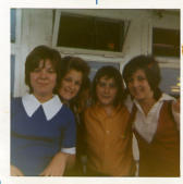 Leslie, Julie, Trevor, Debbie on Ship