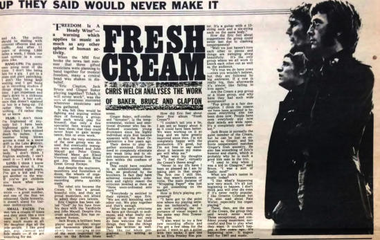 Melody Maker 7 Jan 67