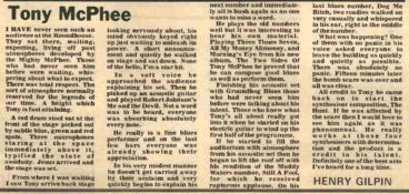 Record Mirror 22 Sept 73
