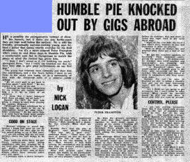 New Musical Express 6 Sept 69