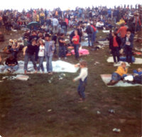 Mick sitting down, Me Yvonne and Age Getting a bit messy