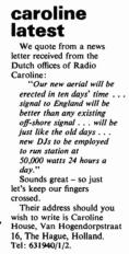 Dee Jay & Radio April 73