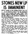 New Musical Express 18 Nov 67