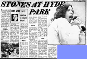 Melody Maker 12 July 69