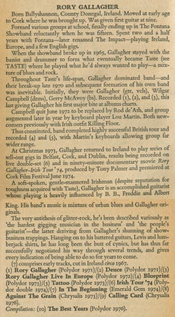 NME Book of Rock 1976