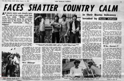 New Musical Express 10 Aug 68