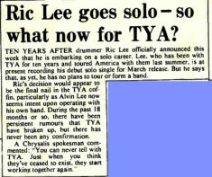 New Musical Express  7 Feb 76
