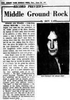 Asbury Park Sunday Press 23 June 72 Thanks George Quartz