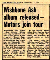 Melody Maker 17 Sept 77
